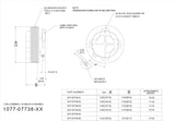 1077-07738-02X-Borg-Warner Style Remanufactured Fan Hub (Rear Air) (Core Deposit    $100 Included in Price) - Nick's Truck Parts