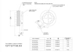 1077-07738-06X-Borg-Warner Style Remanufactured Fan Hub (Rear Air) (Core Deposit    $100 Included in Price) - Nick's Truck Parts
