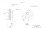 1077-07738-07X-Borg-Warner Style Remanufactured Fan Hub (Rear Air) (Core Deposit    $100 Included in Price) - Nick's Truck Parts