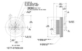 1077-07956-04X-Borg-Warner Style Remanufactured Fan Hub (Rear Air) (Core Deposit    $100 Included in Price) - Nick's Truck Parts