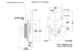 1077-08217-01X-Borg-Warner Style Remanufactured Fan Hub (Rear Air) (Core Deposit    $100 Included in Price) - Nick's Truck Parts