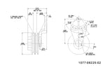 1077-08225-02X-Borg-Warner Style Remanufactured Fan Hub (Rear Air) (Core Deposit    $100 Included in Price) - Nick's Truck Parts