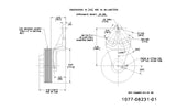 1077-08231-01X-Borg-Warner Style Remanufactured Fan Hub (Rear Air) (Core Deposit    $100 Included in Price) - Nick's Truck Parts