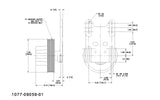 1077-09059-01X-Borg-Warner Style Remanufactured Fan Hub (Rear Air) (Core Deposit    $100 Included in Price) - Nick's Truck Parts