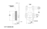 1077-09059-09X-Borg-Warner Style Remanufactured Fan Hub (Rear Air) (Core Deposit    $100 Included in Price) - Nick's Truck Parts