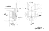 1077-09103-01X-Borg-Warner Style Remanufactured Fan Hub (Rear Air) (Core Deposit    $100 Included in Price) - Nick's Truck Parts
