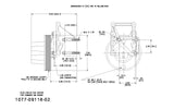 1077-09118-02X-Borg-Warner Style Remanufactured Fan Hub (Rear Air) (Core Deposit    $100 Included in Price) - Nick's Truck Parts