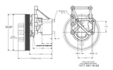 1077-09118-09X-Borg-Warner Style Remanufactured Fan Hub (Rear Air) (Core Deposit    $100 Included in Price) - Nick's Truck Parts