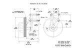 1077-09126-01X-Borg-Warner Style Remanufactured Fan Hub (Rear Air) (Core Deposit    $100 Included in Price) - Nick's Truck Parts