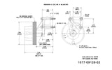1077-09128-02X-Borg-Warner Style Remanufactured Fan Hub (Rear Air) (Core Deposit    $100 Included in Price) - Nick's Truck Parts