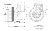 1077-09128-12X-Borg-Warner Style Remanufactured Fan Hub (Rear Air) (Core Deposit    $100 Included in Price) - Nick's Truck Parts