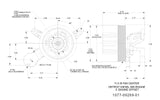 1077-09289-01X-Borg-Warner Style Remanufactured Fan Hub (Rear Air) (Core Deposit    $100 Included in Price) - Nick's Truck Parts