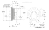 1077-09303-02X-Borg-Warner Style Remanufactured Fan Hub (Rear Air) (Core Deposit    $100 Included in Price) - Nick's Truck Parts