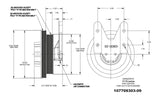 1077-09303-09X-Borg-Warner Style Remanufactured Fan Hub (Rear Air) (Core Deposit    $100 Included in Price) - Nick's Truck Parts