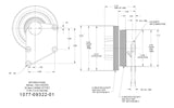 1077-09322-01X-Borg-Warner Style Remanufactured Fan Hub (Rear Air) (Core Deposit    $100 Included in Price) - Nick's Truck Parts