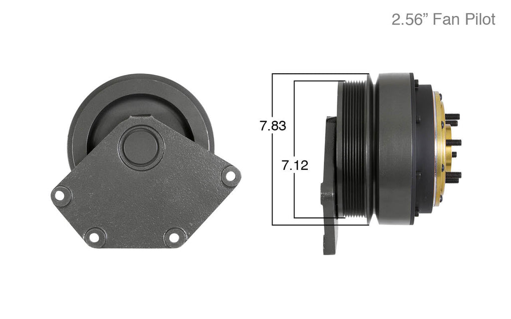 107901GTN-Remanufactured Fan Clutch-Bendix to GoldTop Conversion (Core Deposit $225 Included in Price) - Nick's Truck Parts