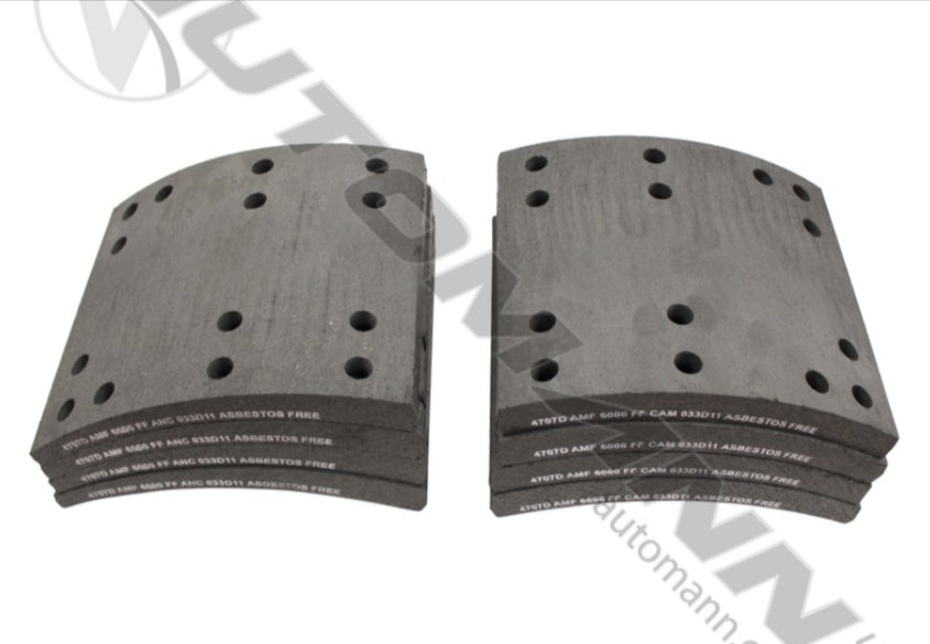 140.4707.60- Brake Lining - Nick's Truck Parts