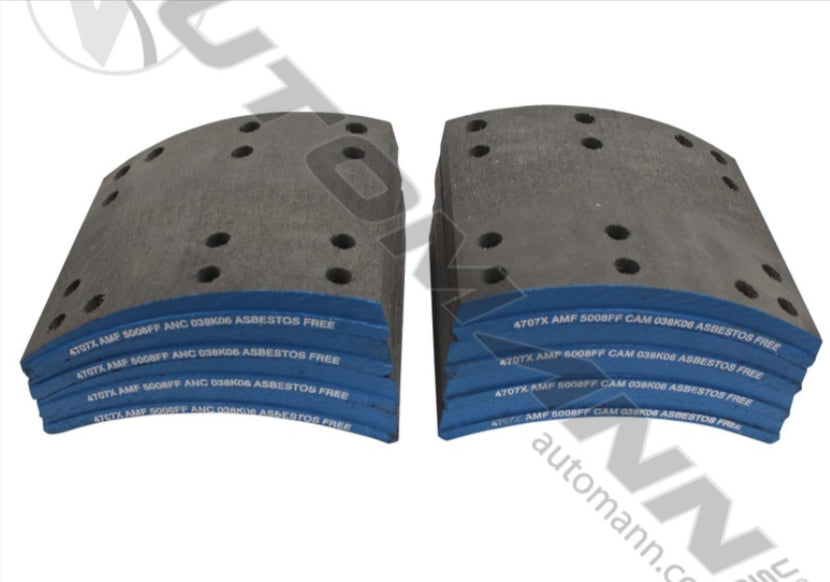 140.4707X.50- Brake Lining - Nick's Truck Parts