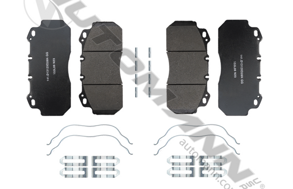 141.D1312XD26N- Air Disc Brake Pad Set 26K - Nick's Truck Parts