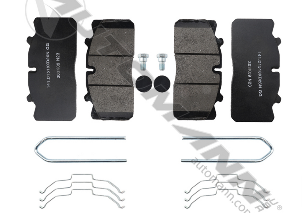 141.D1518XD26N- Air Disc Brake Pad Set 26K - Nick's Truck Parts
