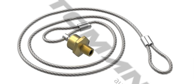 17012103- Drain Valve w/36in Cable - Nick's Truck Parts