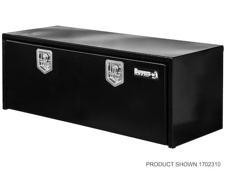 Buyers- 1704320- 24x24x72 Inch Black Steel Underbody Truck Box - Nicks Truck Parts