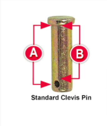 Tectran 2008-5- Clevis Pin 5/16" (PKG of 5) - Nick's Truck Parts