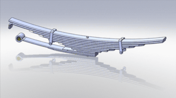 46-1193 - Leaf Spring - Nick's Truck Parts