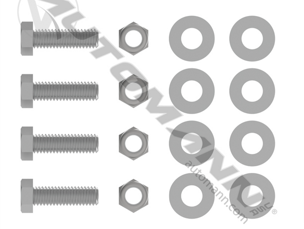 562.8001SS - Mud Flap Bolt Kit - 3/8in SS - Nick's Truck Parts