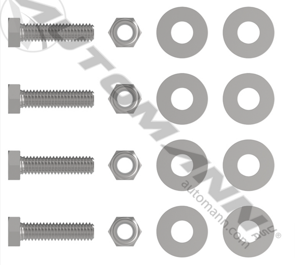 562.8002SS- Mud Flap Bolt Kit - 5/16in SS - Nick's Truck Parts