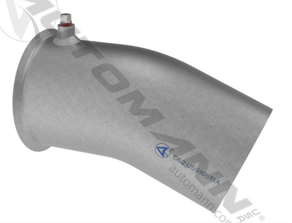 562.U5916515A- Exhaust Pipe ALZ Kenworth - Nick's Truck Parts