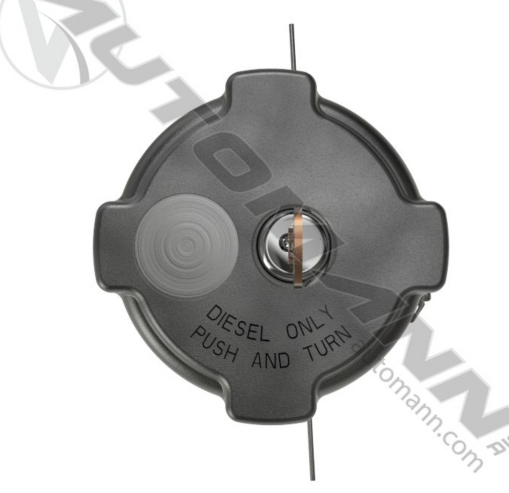 572.1018 - Fuel Cap 3in Locking Freightliner - Nick's Truck Parts