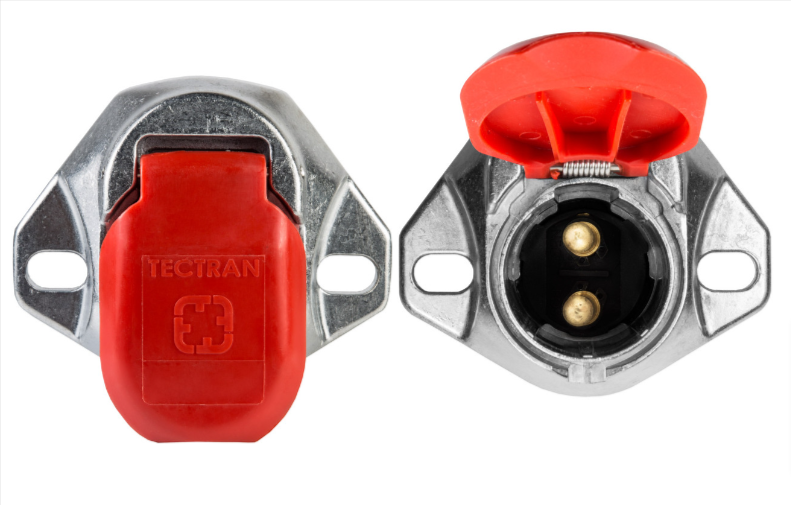 670-285- Tectran 2 Pole Vertical Socket Kit - Nick's Truck Parts