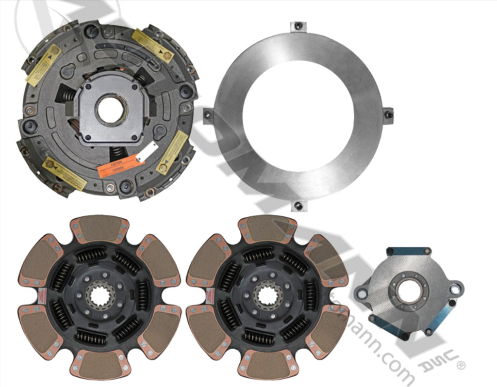 755.NC2002-35A- Clutch Assy MaxShift Two Plate - Nick's Truck Parts