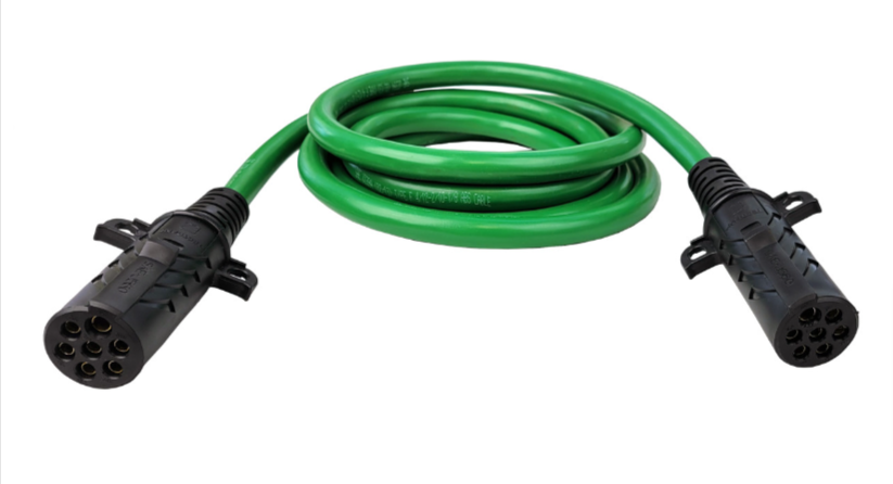 7AAB122PM- Tectran 7-Way Cable 12 FT - Nick's Truck Parts