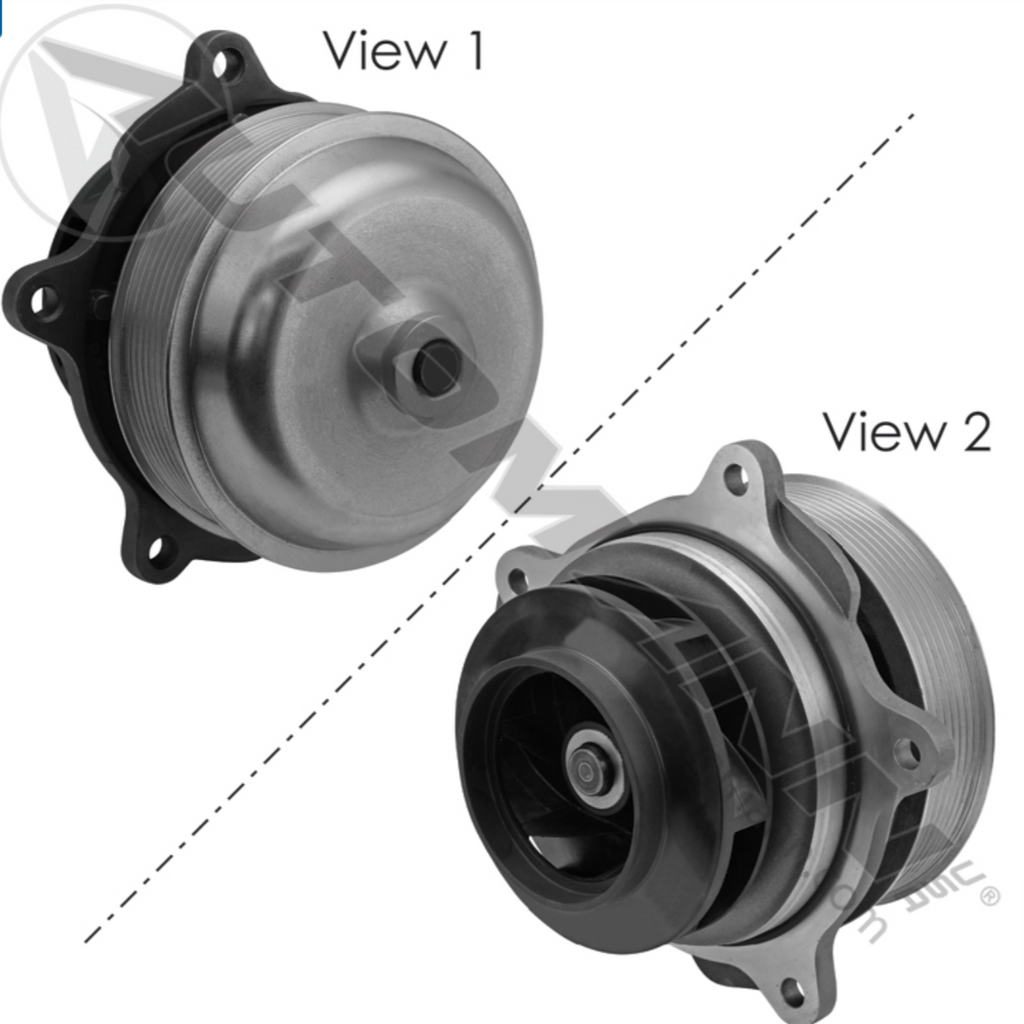 800.2042162 - Water Pump Paccar MX13 - Nick's Truck Parts