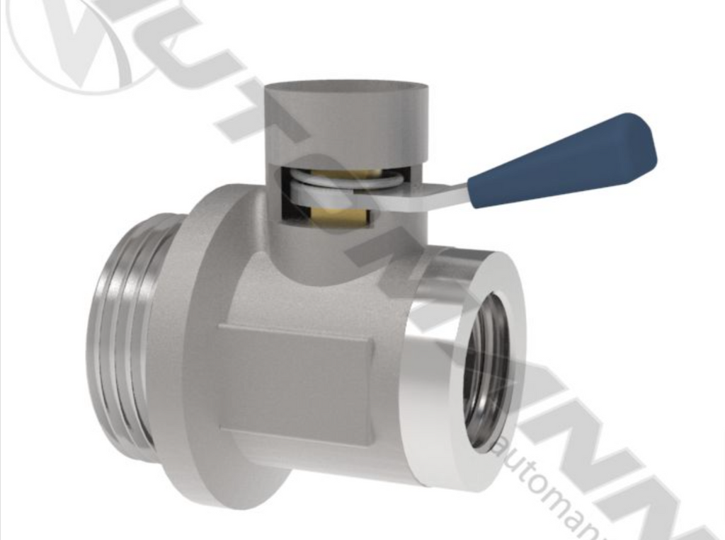 802.QDV007 - Quick Drain Valve 30mm-1.5 - Nick's Truck Parts