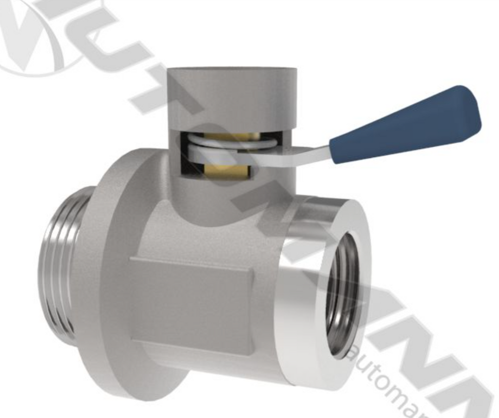 802.QDV203 - Quick Drain Valve 1in-18UNF - Nick's Truck Parts