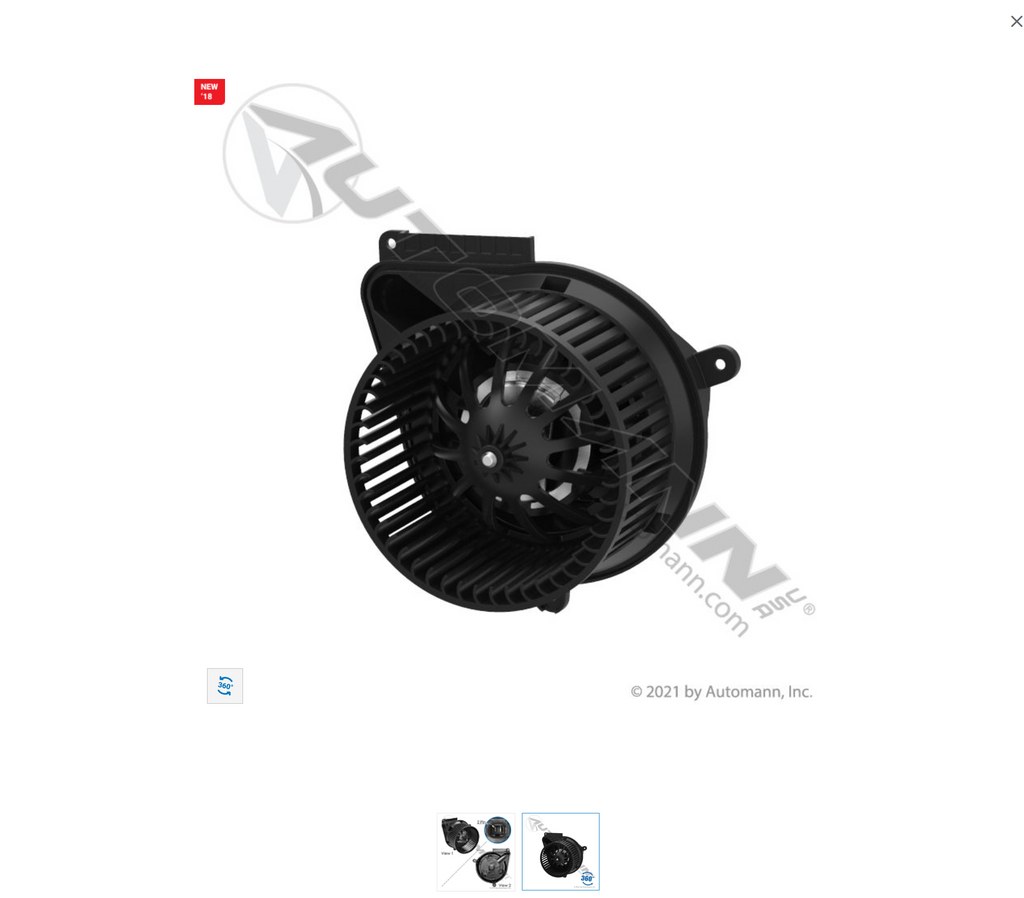 830.21203BE - Blower HVAC Sprinter Behr - Nick's Truck Parts