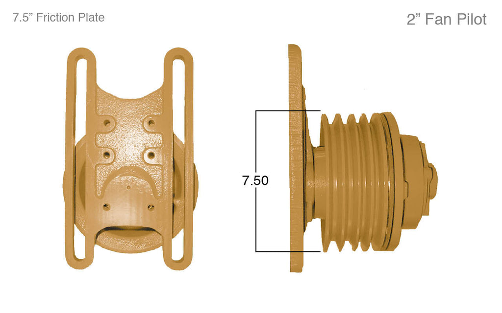 90007-Remanufactured Fan Clutch-Caterpillar (Core Deposit $250 Included in Price) - Nick's Truck Parts