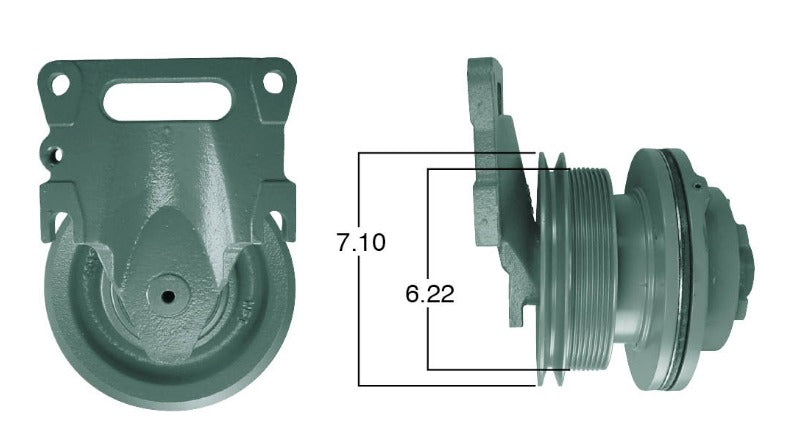 90019-Remanufactured Fan Clutch-Detroit (Core Deposit $250 Included in Price) - Nick's Truck Parts
