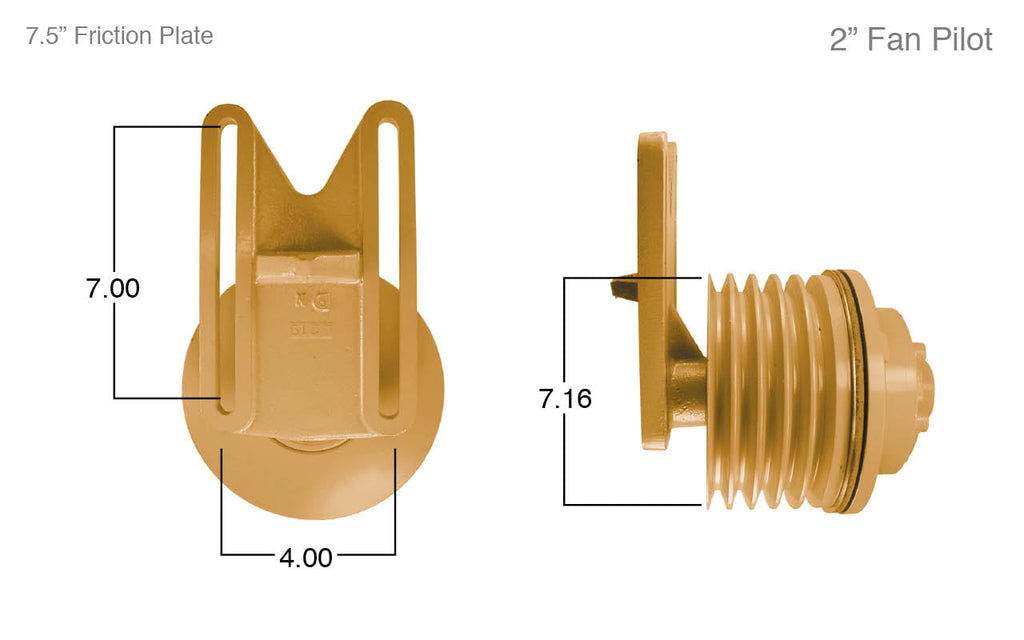 90022-Remanufactured Fan Clutch-Caterpillar (Core Deposit $250 Included in Price) - Nick's Truck Parts