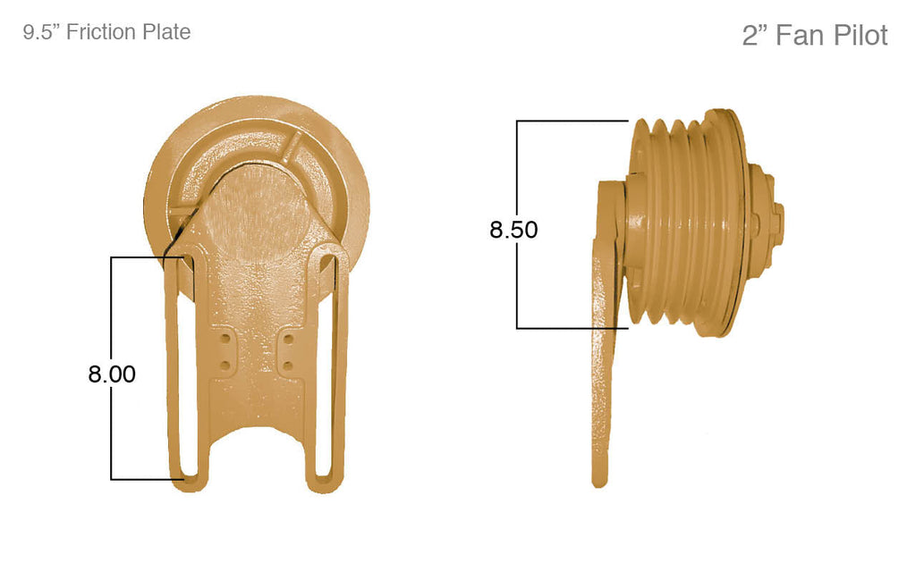 91005-Remanufactured Fan Clutch-Caterpillar (Core Deposit $250 Included in Price) - Nick's Truck Parts