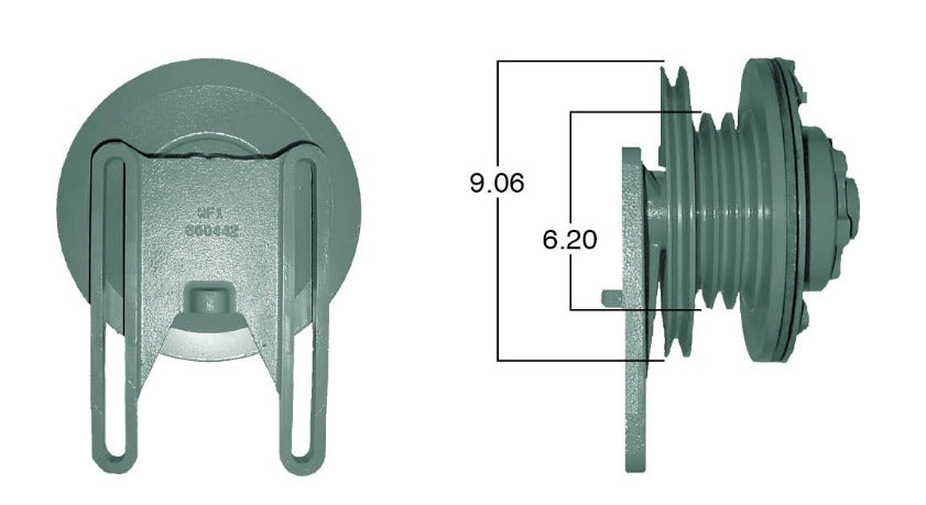 91011-Remanufactured Fan Clutch-Detroit (Core Deposit $250 Included in Price) - Nick's Truck Parts