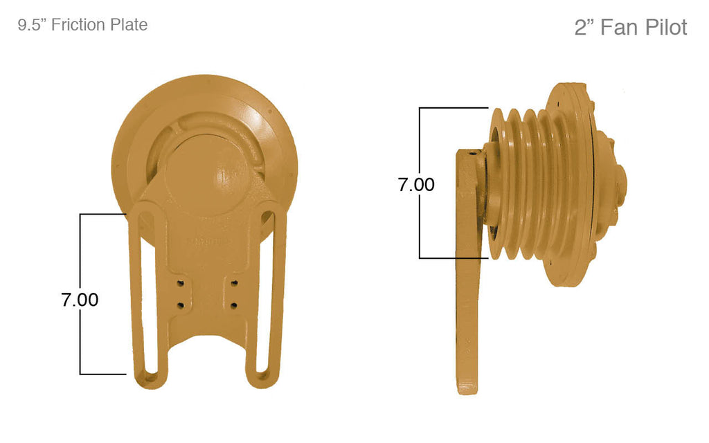 91014-Remanufactured Fan Clutch-Caterpillar (Core Deposit $250 Included in Price) - Nick's Truck Parts