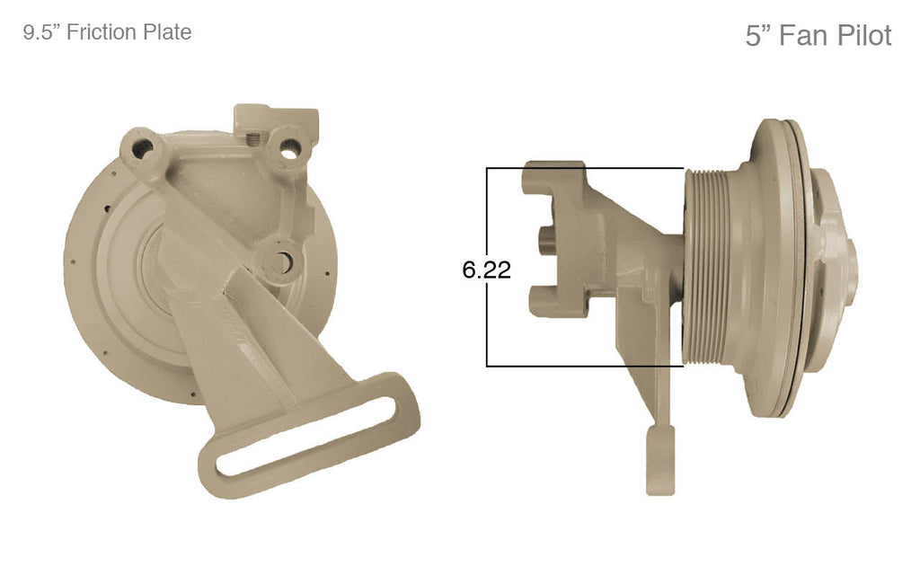 91029-Remanufactured Fan Clutch-Cummins (Core Deposit $250 Included in Price) - Nick's Truck Parts
