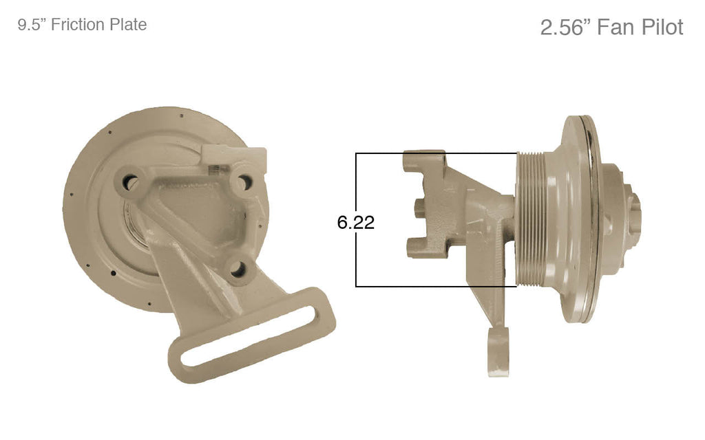 91044-Remanufactured Fan Clutch-Cummins (Core Deposit $250 Included in Price) - Nick's Truck Parts