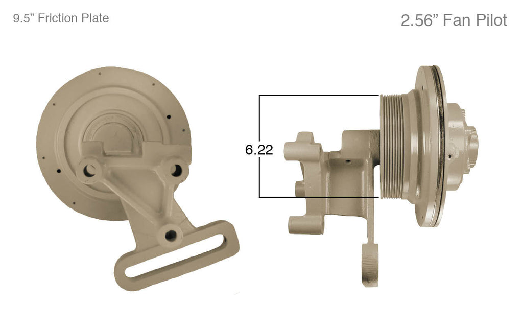 91045-Remanufactured Fan Clutch-Cummins (Core Deposit $250 Included in Price)