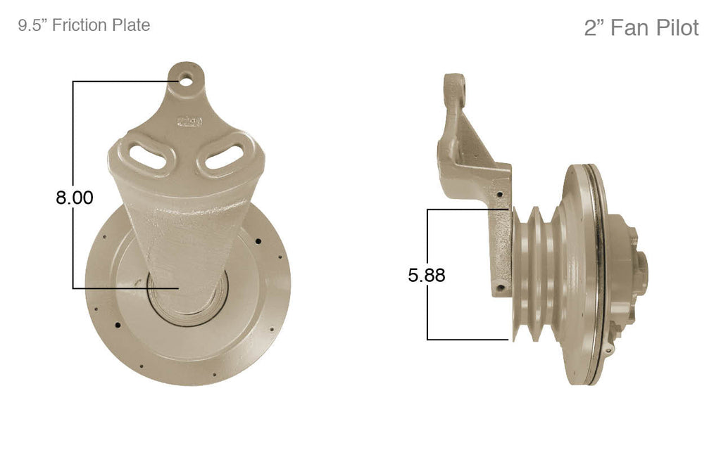 91072-Remanufactured Fan Clutch-Cummins (Core Deposit $250 Included in Price) - Nick's Truck Parts