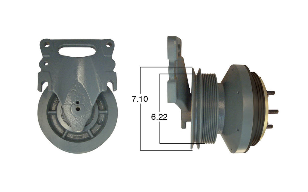 99028-Remanufactured Fan Clutch-GoldTop ( Core Deposit $250 Included in Price ) - Nick's Truck Parts